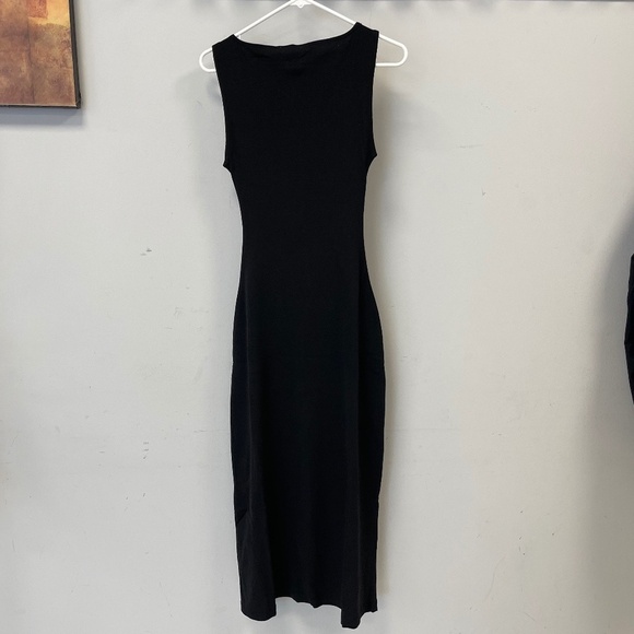 WeWoreWhat Black Boatneck Midi Dress, Size 2 - NWT - Picture 3 of 6